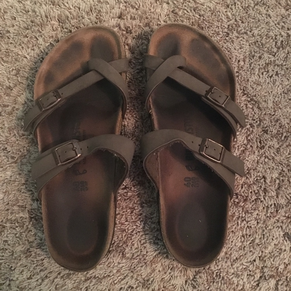 Brown/Mocha Thong Birkenstocks